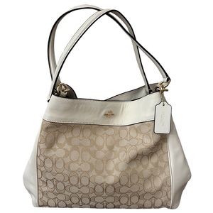 COACH Lexy Signature Shoulder Bag